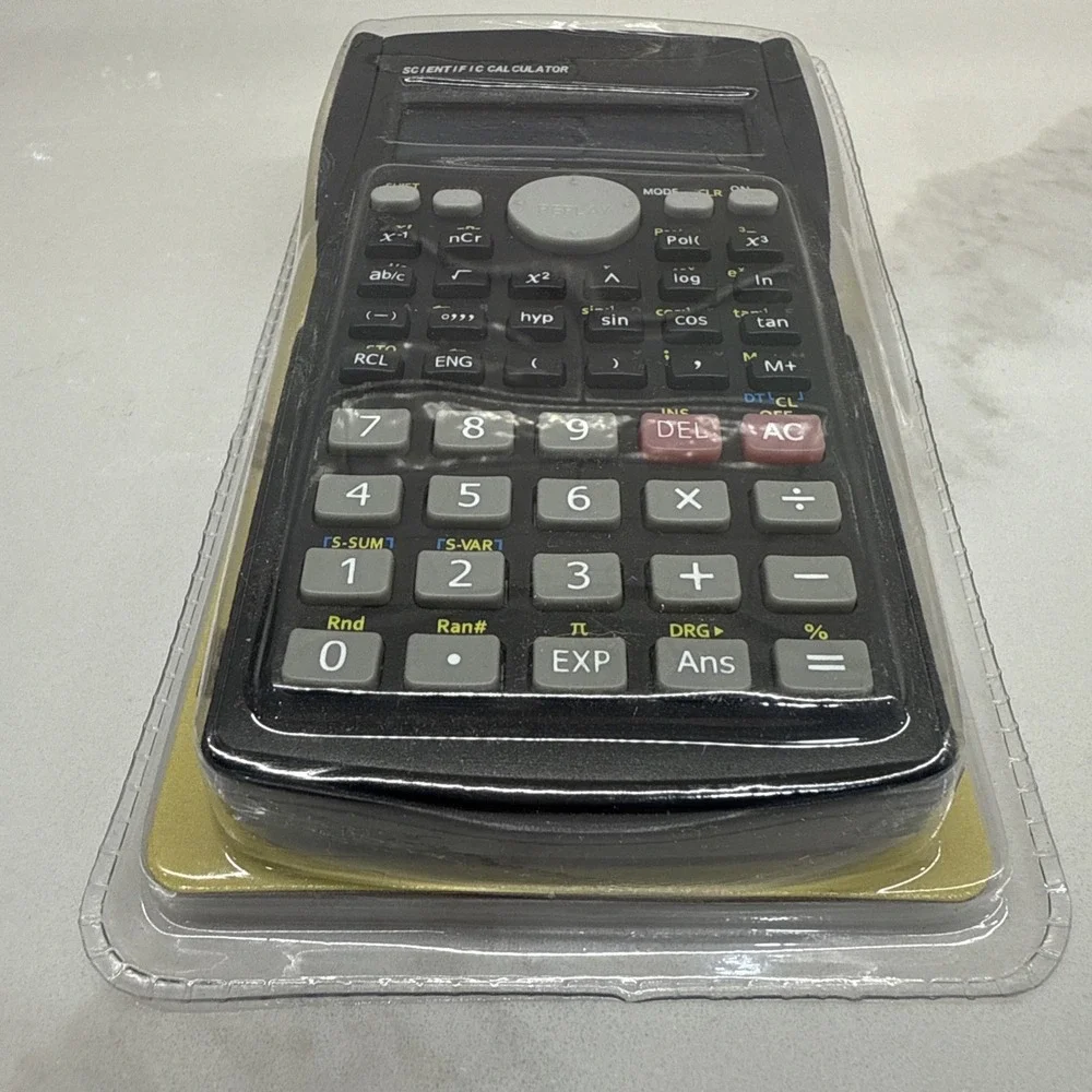 School Supplies Scientific Calculator 240 Function Memory Battery Operated New